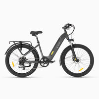 DYU C1 26 inch stads-e-bike, 500 W, bereik van 65 km