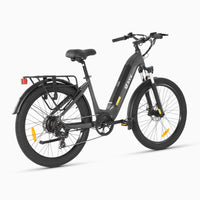 DYU C1 26 inch stads-e-bike, 500 W, bereik van 65 km