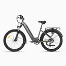 DYU C1 26 inch stads-e-bike, 500 W, bereik van 65 km