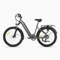 DYU C1 26 inch stads-e-bike, 500 W, bereik van 65 km