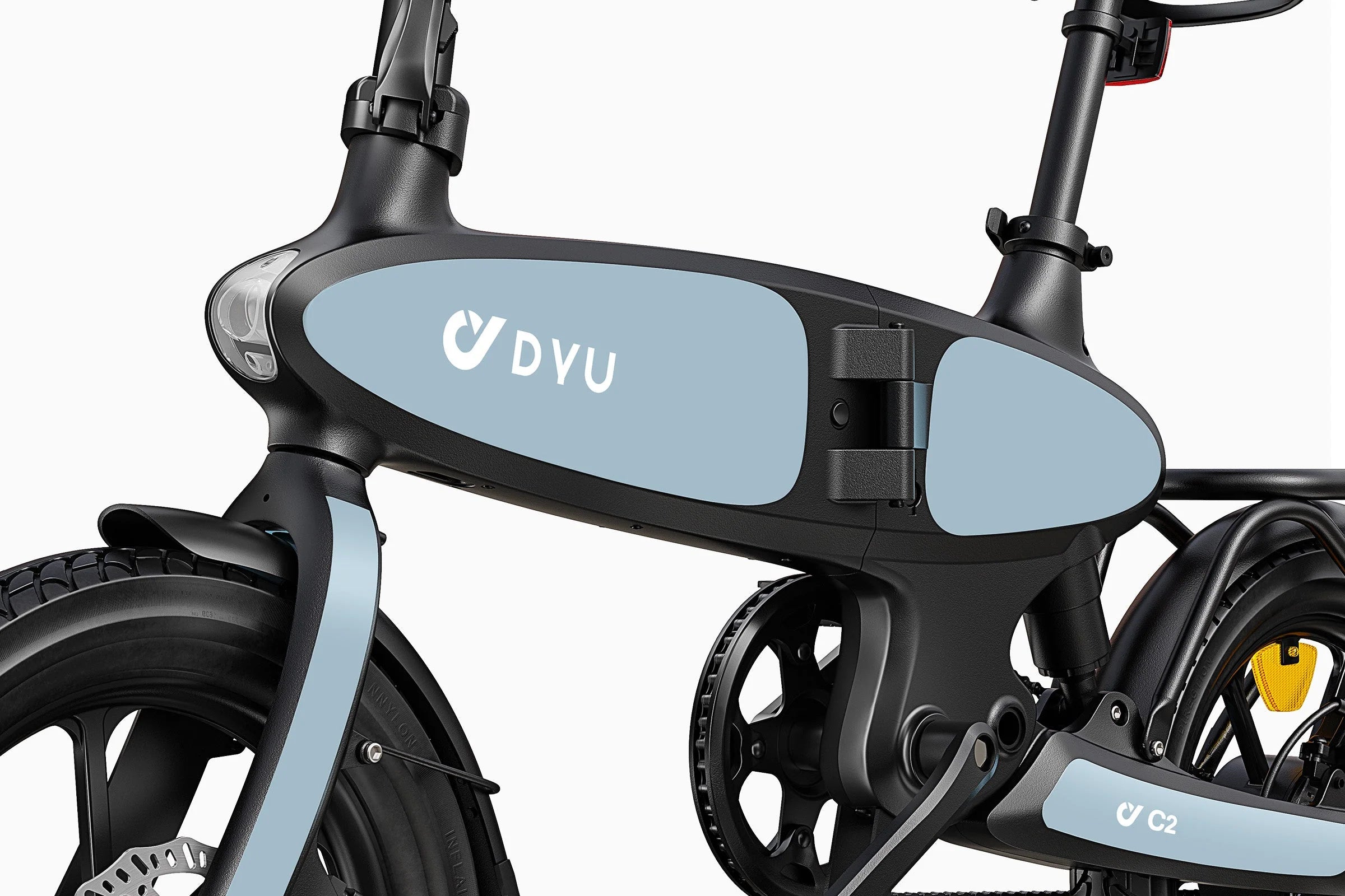 DYU C2 16 inch opvouwbare e-bike, 250 W, bereik van 40 km