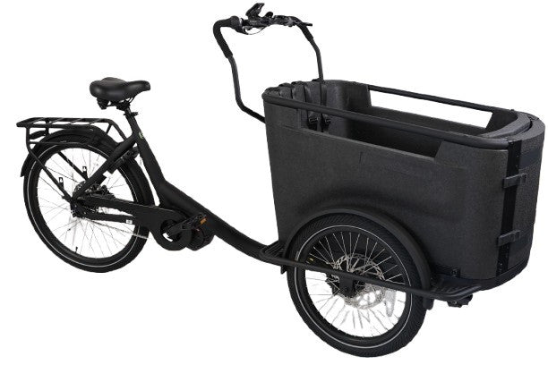 Van Rixtel - Urban Plus - Nexus - Mat Zwart - Elektrische Bakfiets - Midden Motor - 540 Wh