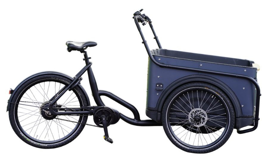 Royal Cargo - 3W Premium Plus -Blauw - Elektrische Bakfiets -