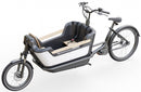 Royal Cargo Bike- 2W Premium - Wit / Zwart  - Elektrische  Bakfiets - 504 Wh