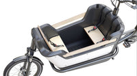 Royal Cargo Bike- 2W Premium - Wit / Zwart  - Elektrische  Bakfiets - 504 Wh