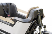 Royal Cargo Bike- 2W Premium - Wit / Zwart  - Elektrische  Bakfiets - 504 Wh