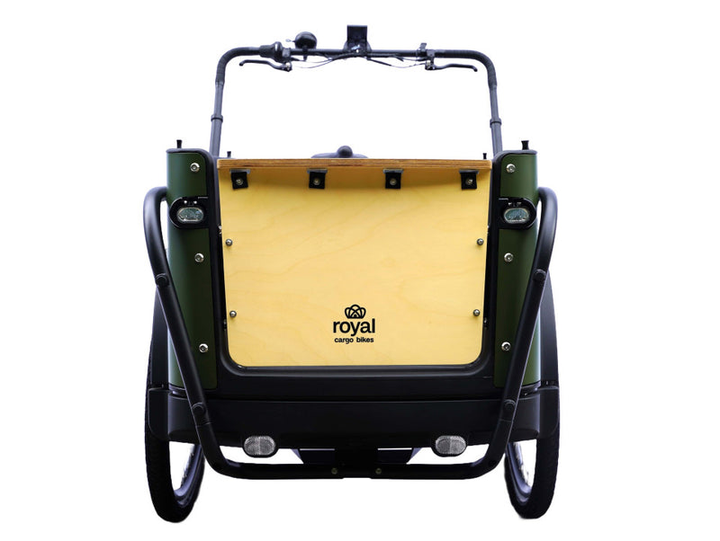 Royal Cargo - 3W Premium - Groen  - Elektrische Bakfiets - 504Wh