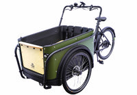 Royal Cargo - 3W Premium Plus - Groen - Elektrische Bakfiets - 504 Wh -