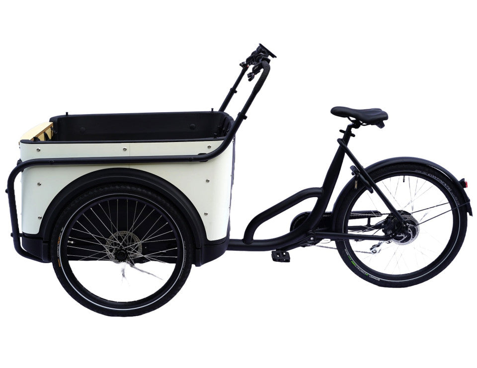 Royal Cargo - 3W Premium Plus - Wit - Elektrische Bakfiets - 504 Wh -