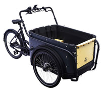 Royal Cargo - 3W Premium - Blauw - Elektrische Bakfiets - 504Wh