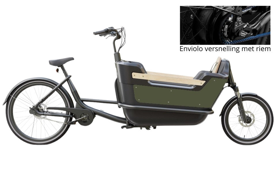Royal Cargo Bike- 2W Premium Plus - Elektrische  Bakfiets