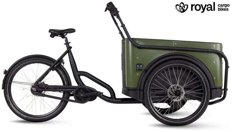 Royal Cargo - 3W Premium -  Elektrische Bakfiets - 630Wh