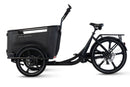 Van Rixtel Family - Midnight black - elektrische driewieler bakfiets