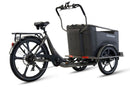 Van Rixtel Dog - Graphite  - elektrische driewieler hondenbakfiets