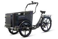 Van Rixtel Dog - Graphite  - elektrische driewieler hondenbakfiets