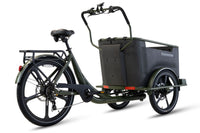 Van Rixtel Dog - Olive Green - elektrische driewieler hondenbakfiets