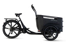 Van Rixtel Dog - Midnight Black - elektrische driewieler hondenbakfiets