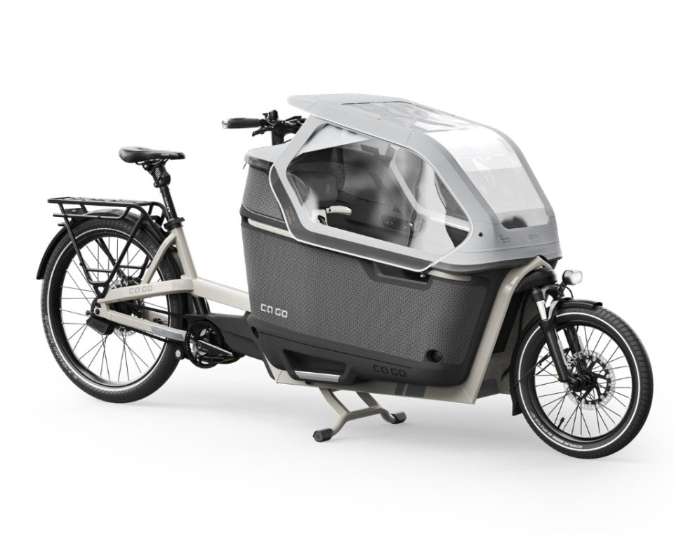 Ca Go FS200 Life Family-Plus - Edition 5 Silk Grey - Bosch CX Cargo Line Belt Drive | DEMO model tot 50km
