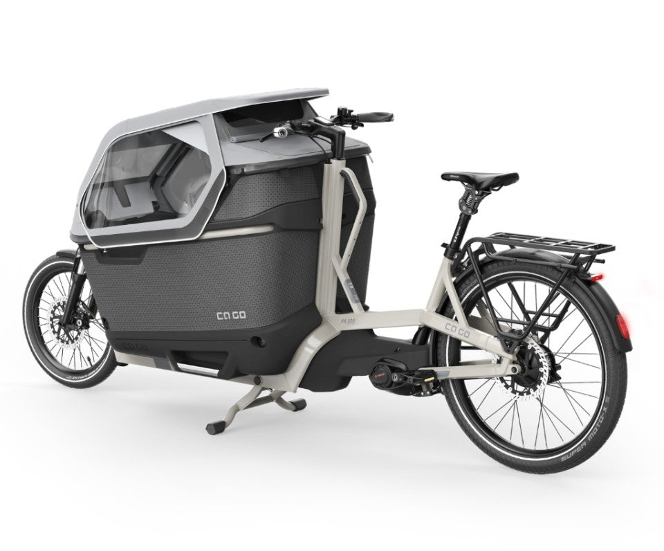 Ca Go FS200 Life Family-Plus - Edition 5 Silk Grey - Bosch CX Cargo Line Belt Drive | DEMO model tot 50km