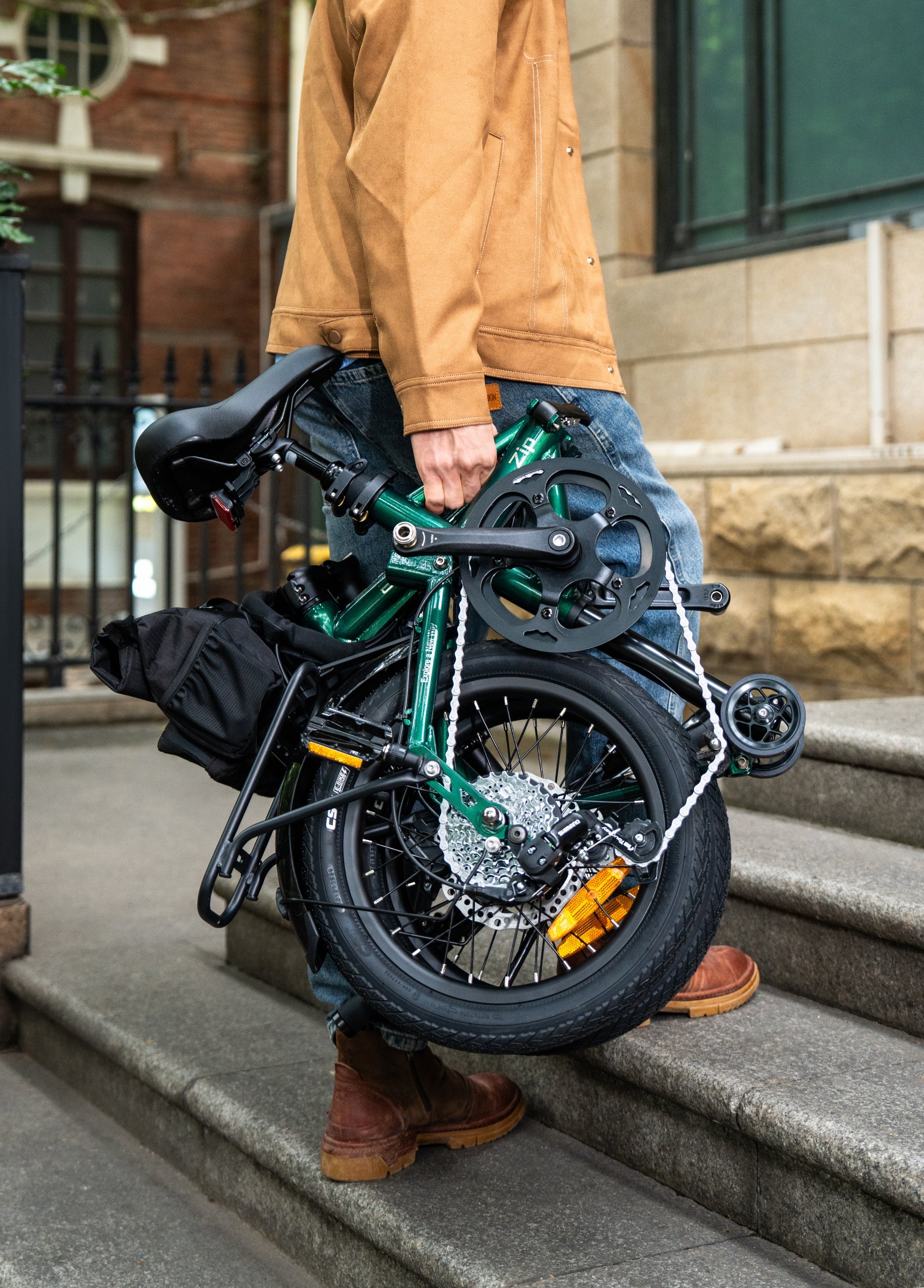 ENGWE ZIP Elektrische Vouwfiets – Lichtgewicht Opvouwbare E-Bike