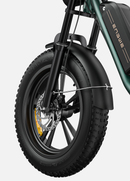 🏍️ ENGWE M20 – Elektrische Fatbike - Zwart - 624Wh Accu - Enkele Accu