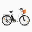 🚲 DYU C6 – Wit - Comfortabele 26-inch elektrische stadsfiets