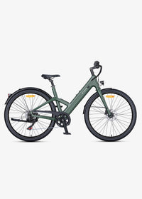 🚲 ENGWE N1 Air - Lage Instap - Ultralichte Carbon Elektrische Stadsfiets met GPS & 100 km Actieradius