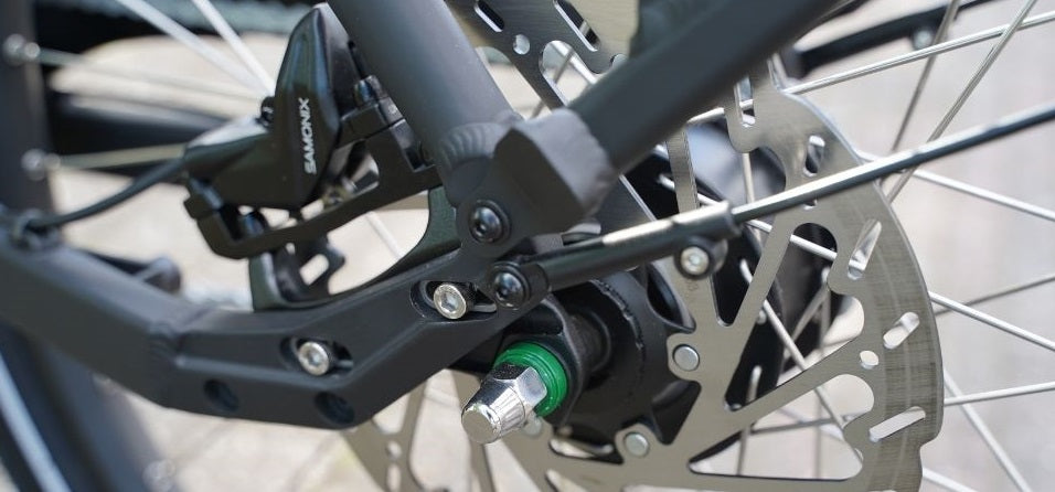 Van Rixtel - Urban Plus - Mat Groen - Elektrische Bakfiets - Middenmotor - 540 Wh