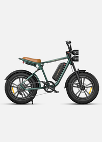 🏍️ ENGWE M20 – Elektrische Fatbike - Zwart - 624Wh Accu - Enkele Accu