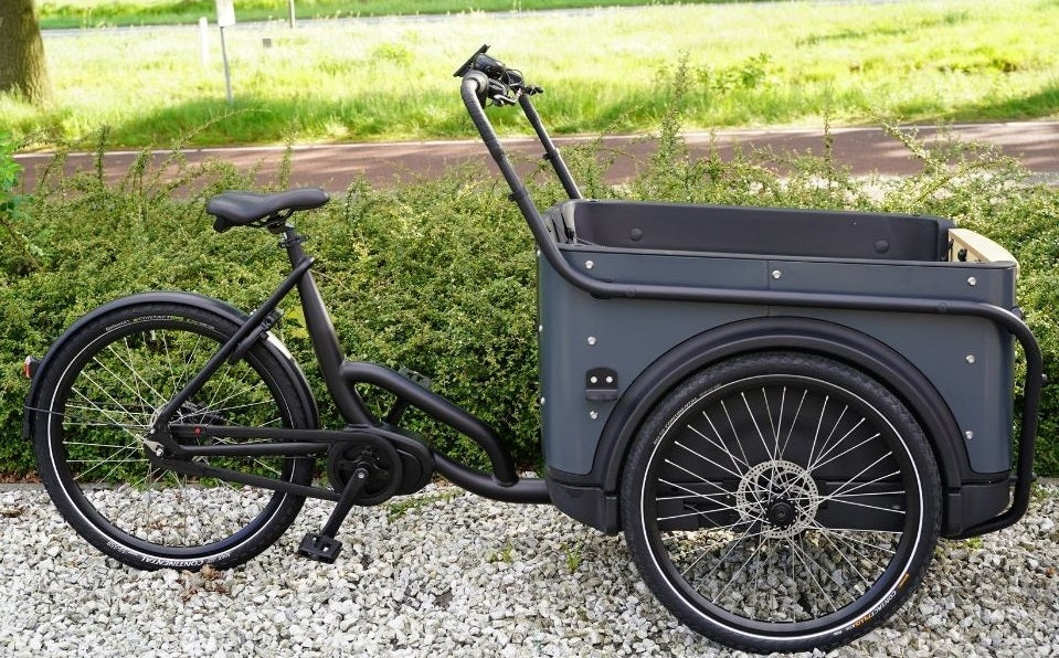 Royal Cargo - 3W Premium Plus -Blauw - Elektrische Bakfiets -