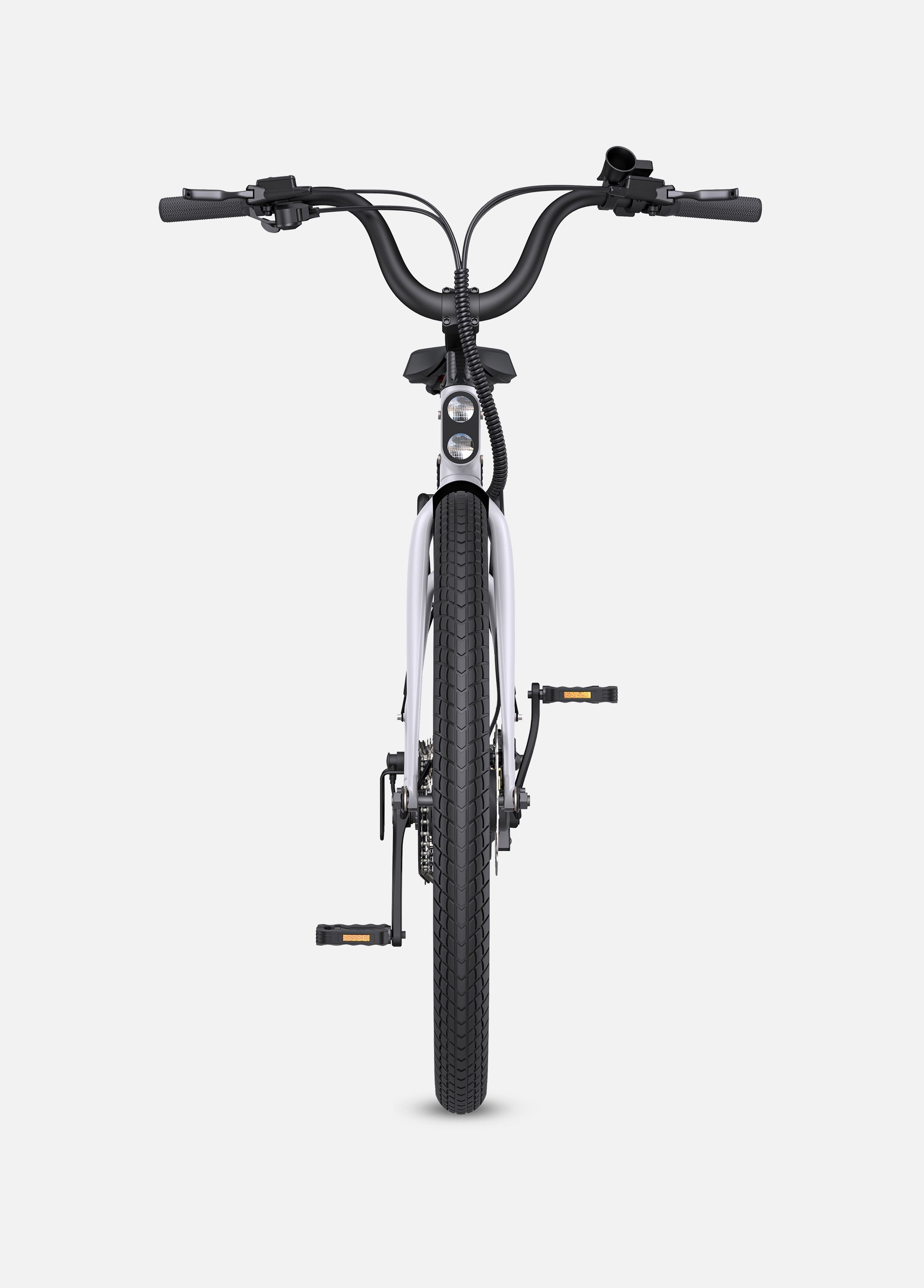 🚲 ENGWE P275 ST – Elektrische Stadsfiets - Wit Oranje - 70 Nm Middenmotor & Actieradius tot 260 km