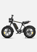 🏍️ ENGWE M20 – Elektrische Fatbike - Zwart - 624Wh Accu - Enkele Accu