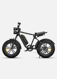 🏍️ ENGWE M20 – Elektrische Fatbike - Zwart - 624Wh Accu - Enkele Accu
