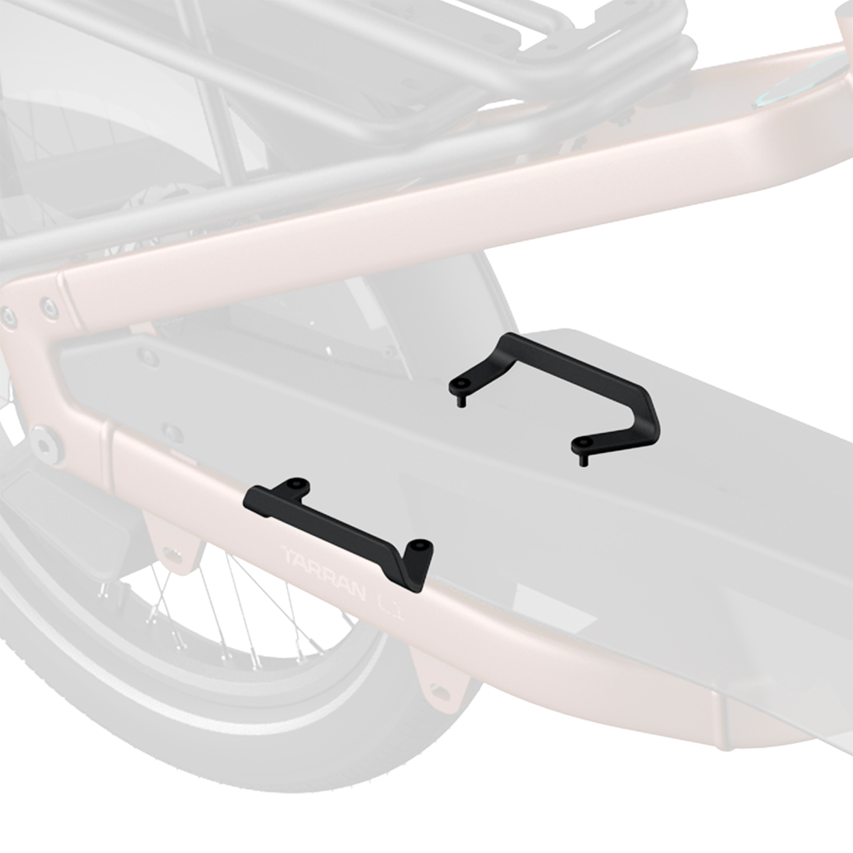 Bevestiging voor fietstasuitbreiding