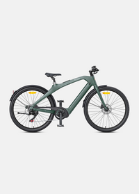 🚲 ENGWE N1 Pro – Grijs - Carbon Elektrische Stadsfiets met 80 Nm Middenmotor, GPS &amp; Smart Lock