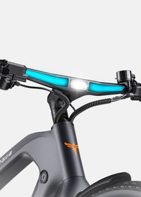 🚲 ENGWE N1 Pro – Grijs - Carbon Elektrische Stadsfiets met 80 Nm Middenmotor, GPS &amp; Smart Lock
