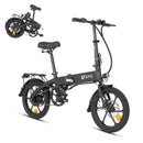 DYU A1F Elektrische Vouwfiets – Volledig Opvouwbare 16 Inch E-Bike 🚲⚡