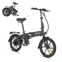 DYU A1F Elektrische Vouwfiets – Volledig Opvouwbare 16 Inch E-Bike 🚲⚡