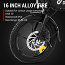 DYU A1F Elektrische Vouwfiets – Volledig Opvouwbare 16 Inch E-Bike 🚲⚡