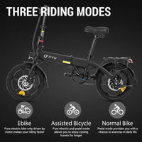 DYU A1F Elektrische Vouwfiets – Volledig Opvouwbare 16 Inch E-Bike 🚲⚡