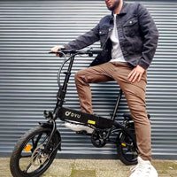 DYU A1F Elektrische Vouwfiets – Volledig Opvouwbare 16 Inch E-Bike 🚲⚡