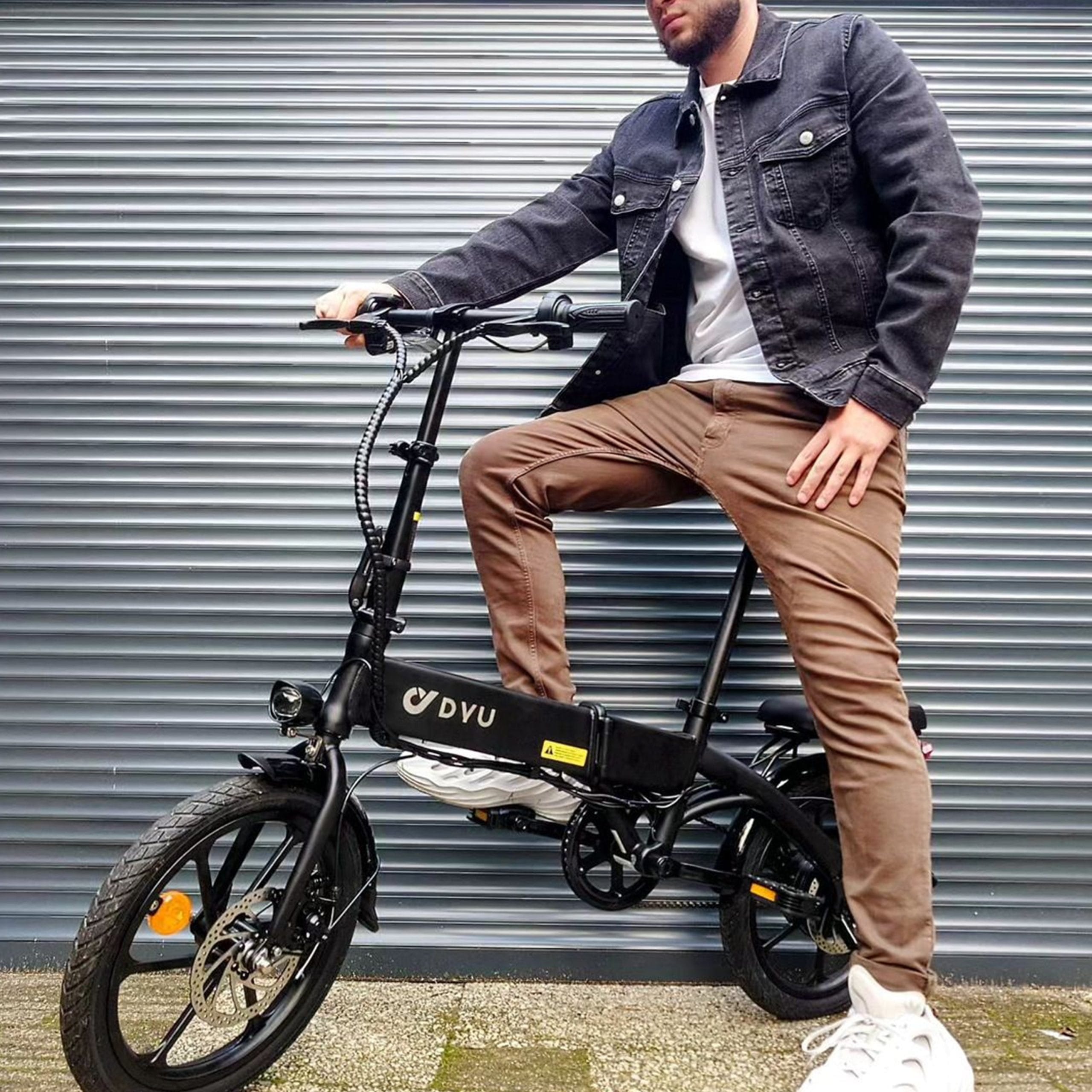 DYU A1F Elektrische Vouwfiets – Volledig Opvouwbare 16 Inch E-Bike 🚲⚡