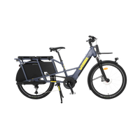 Yuba - Boda Boda - Longtail - 500Wh - Zwart - Lage instap