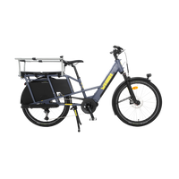 Yuba - Boda Boda - Longtail - 500Wh - Zwart - Lage instap