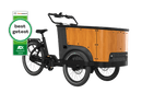 Cangoo Buckle Up Elektrische Bakfiets- Mat Zwart