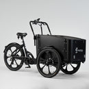 Cargobike of Sweden all black Delight elektrische bakfiets