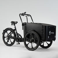 Cargobike of Sweden all black Delight elektrische bakfiets