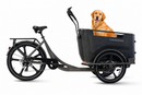 Van Rixtel Dog - Graphite - Elektrische driewieler hondenbakfiets - 450 Wh