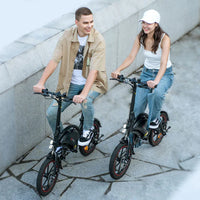 DYU -  D3S 14 Inch - Mini Opvouwbare Elektrische Fiets