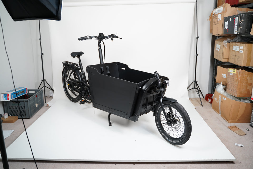 Qivelo - Ananda Twowheel - 614Wh -  Elektrische Bakfiets - Mat Zwart